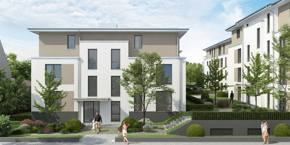 Image new build property condominiums KLEIDERFABRIK Hanau-Wilhelmsbad – 2. BA Hanau / Nordwest / Frankfurt / Hessen