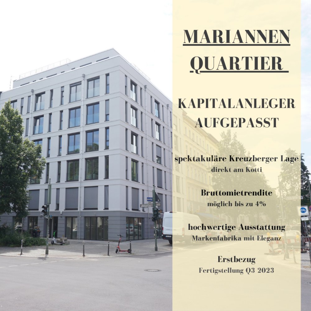 Image new build project Mariannen Quartier Berlin / Kreuzberg
