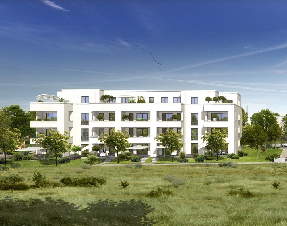 Image new build property condominiums La Vie Neu-Isenburg / Frankfurt / Hessen