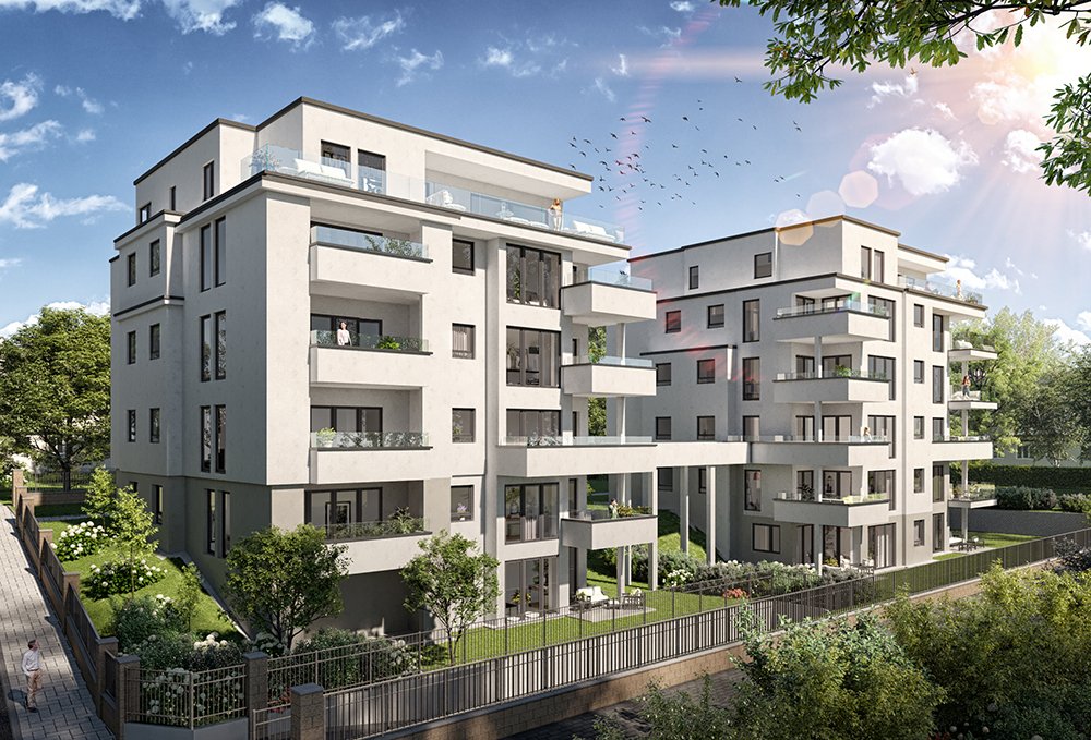 Image new build property condominiums Steubenstraße 11 und 11b Wiesbaden / Frankfurt / Hessen