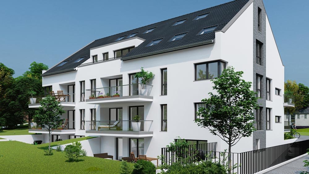 Image new build property condominiums Kirchhörder Krone Dortmund / Kirchhörde