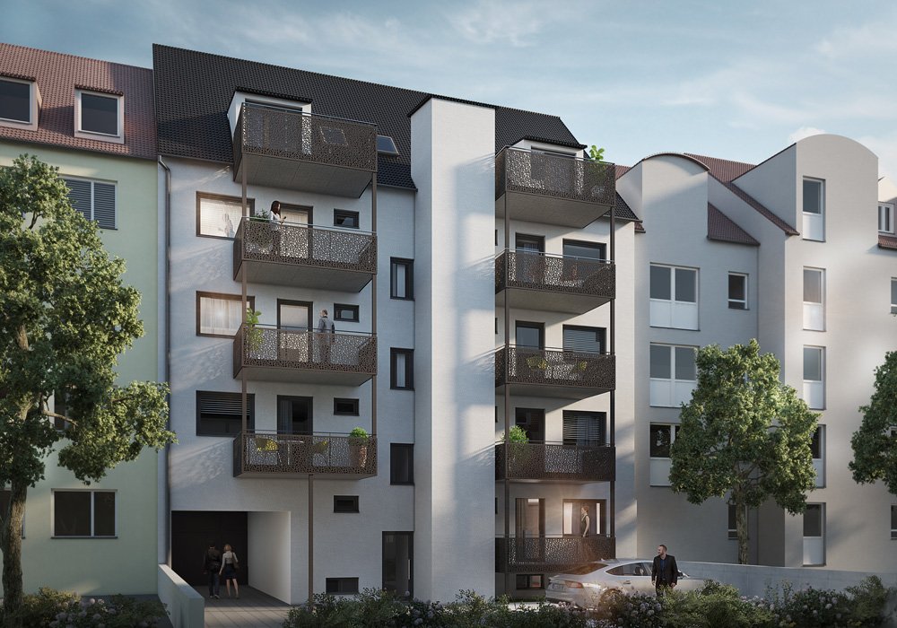 Image new build property condominiums W111 - Wohnen im Münchner Osten Munich / Giesing