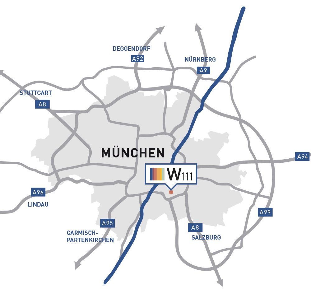 Image new build property condominiums W111 - Wohnen im Münchner Osten Munich / Giesing