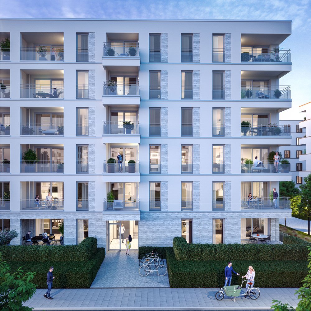 Image new build property condominiums PANDION VERDE Munich / Neuperlach