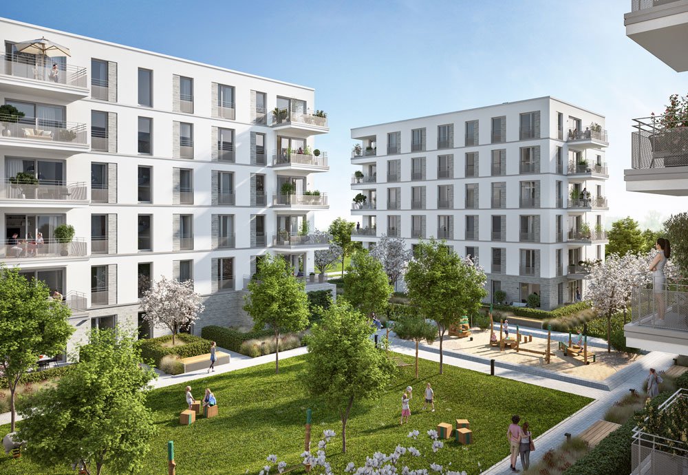 Image new build property condominiums PANDION VERDE Munich / Neuperlach