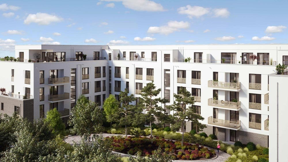 Image new build property condominiums RIA² Oberkassel / Dusseldorf