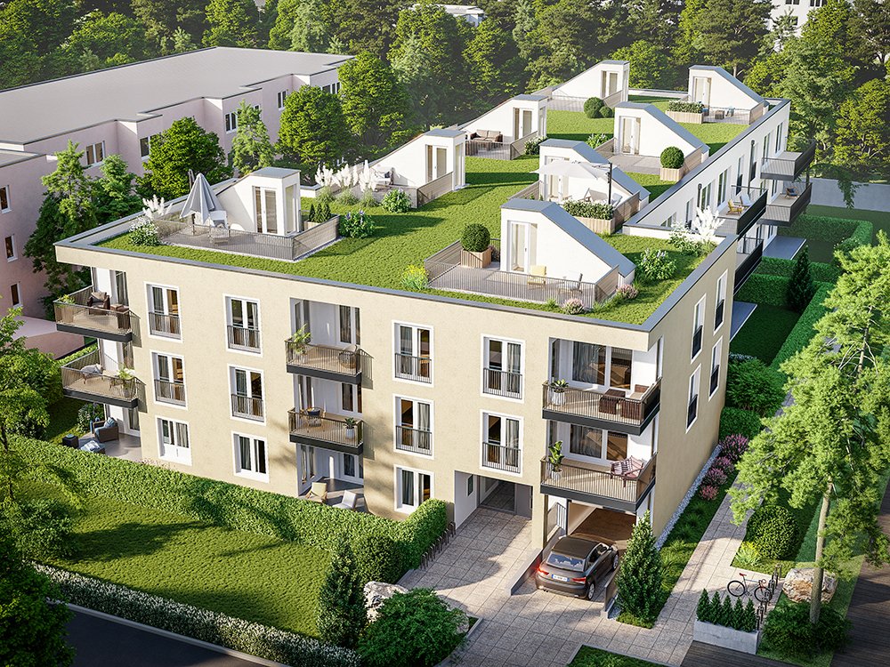 Image new build property condominiums Exklusives Wohnen im Regensburger Westen Regensburg / Westenviertel