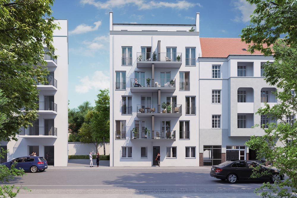 Image new build property condominiums Einbecker Straße 31 Berlin / Lichtenberg