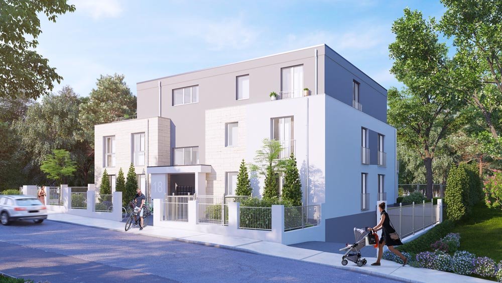 Image new build property condominiums Weberweg 18 Darmstadt / Frankfurt / Hessen