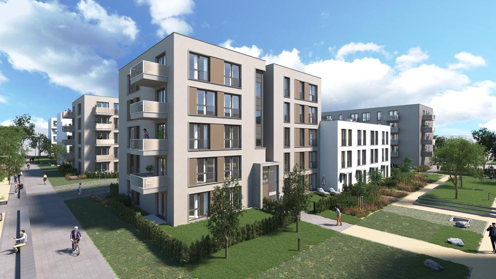 Image new build property condominiums VIERZIG549 Dusseldorf / Heerdt