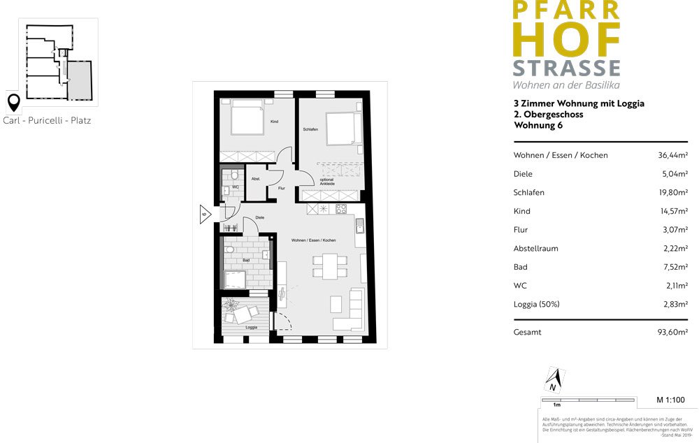 Pfarrhofstraße Bingen am Rhein buy new build Condominium