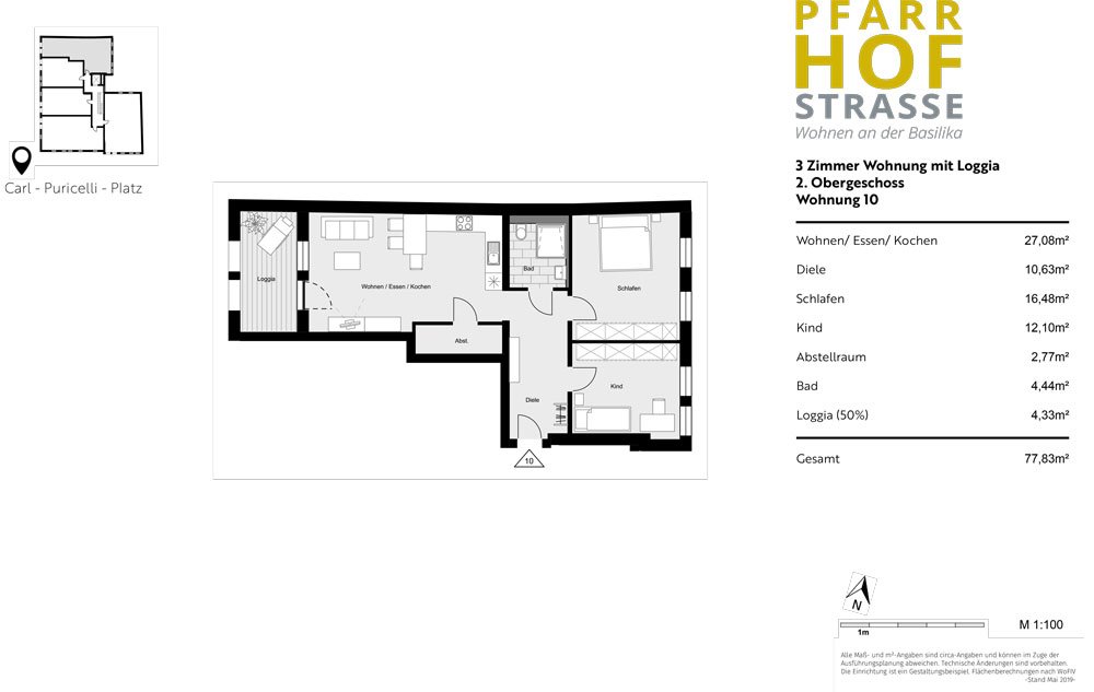 Pfarrhofstraße Bingen am Rhein buy new build Condominium