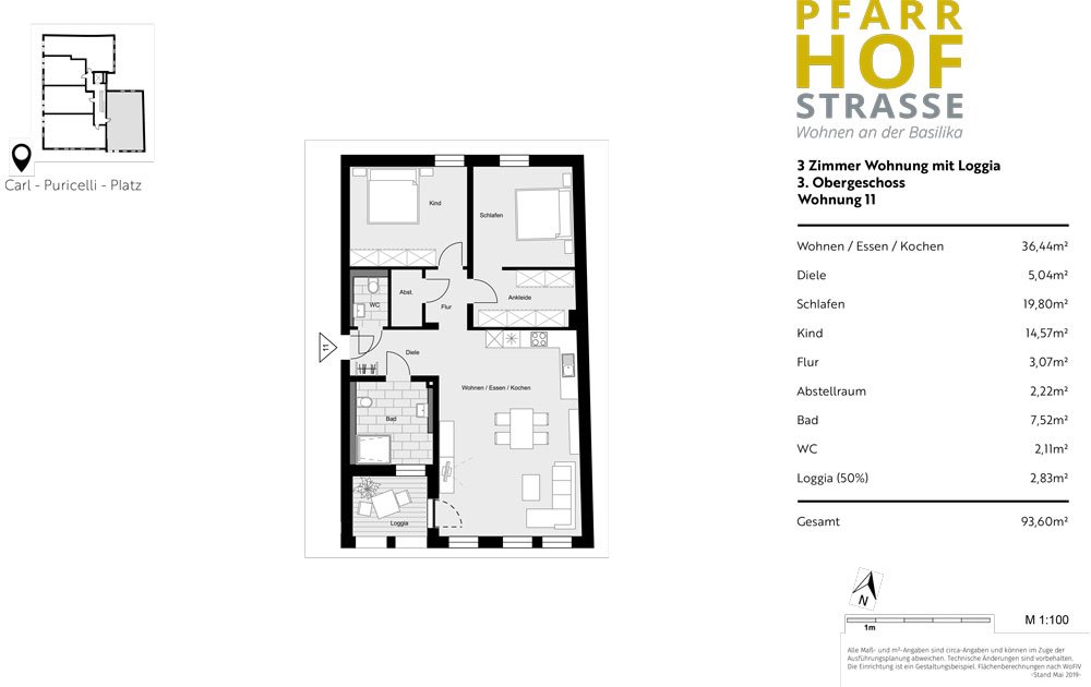 Pfarrhofstraße Bingen am Rhein buy new build Condominium