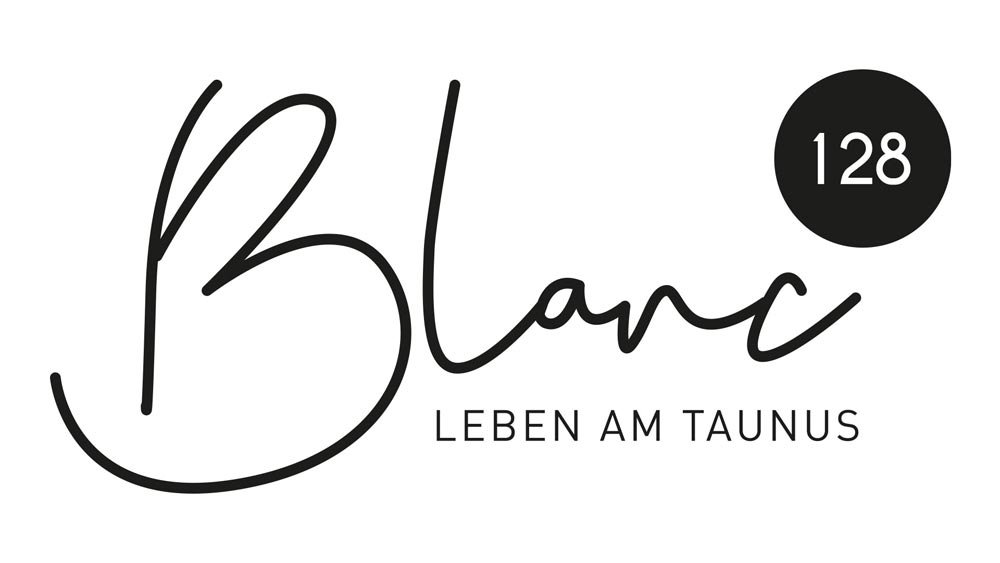 Logo image new build property condominiums Blanc128 Friedrichsdorf / Frankfurt / Hessen