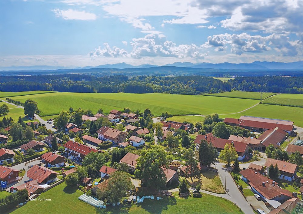 Image new build property terraced houses Reihenhäuser Otterfing / Munich / Bavaria