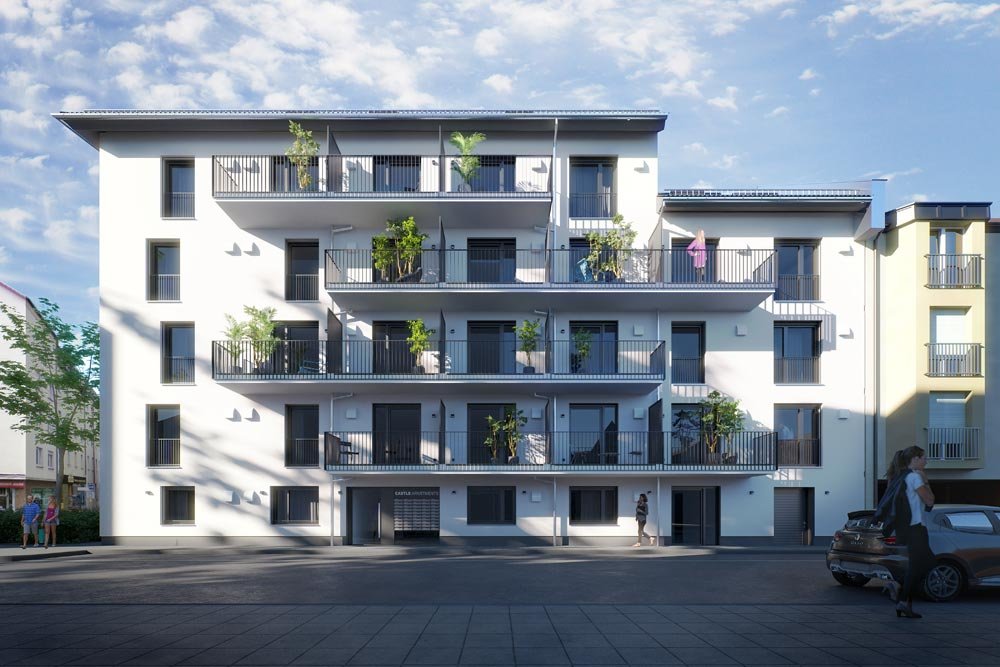 Image new build property Castle Apartments Nuremberg / Gleisshammer