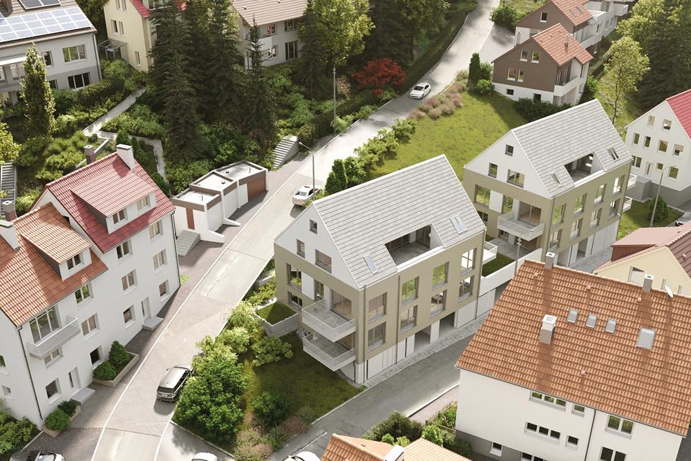 Image new build property condominiums Talstraße 158-160 Esslingen am Neckar / Baden-Württemberg / Stuttgart