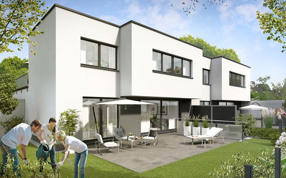 Image new build property LIVING 4|2 Langenfeld-Rheinland / North Rhine-Westphalia / Mettmann / Dusseldorf / Cologne