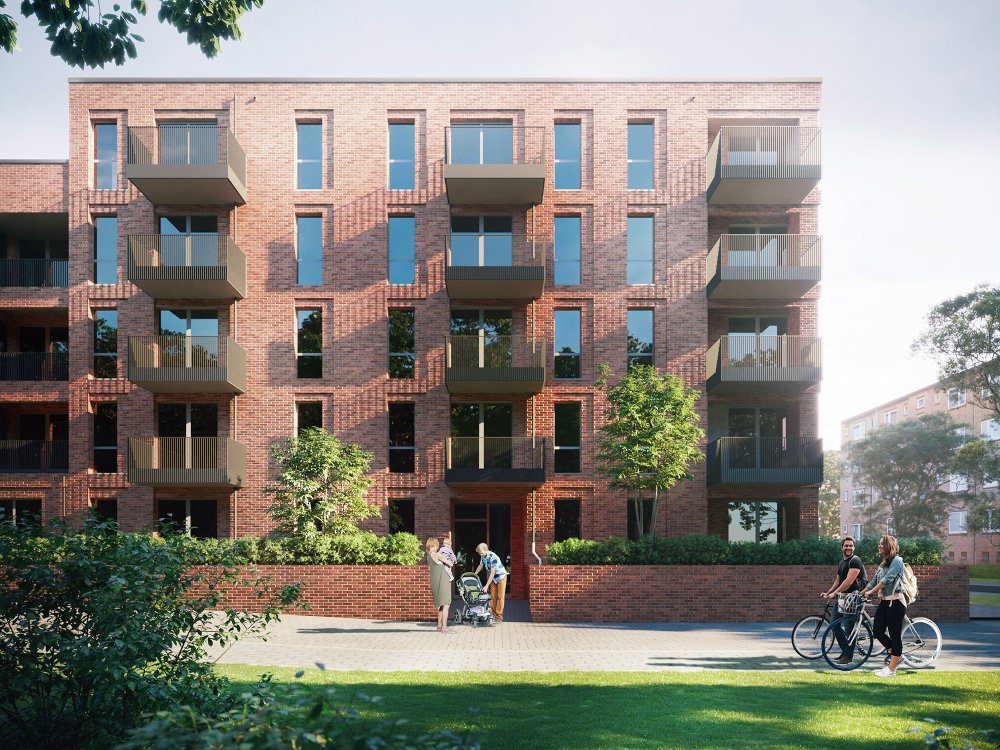 Image new build property helling Hamburg / Osdorf