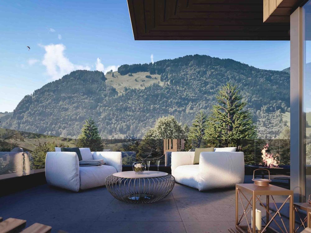 Image new build property condominiums Lakeside Residence Walchsee (Tirol) / Austria