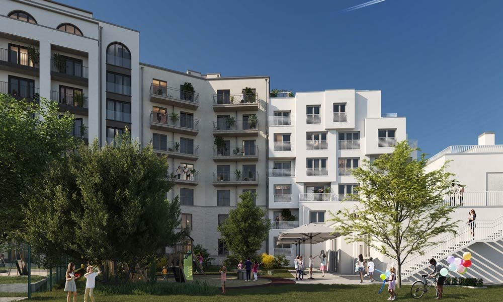 Image from new build property condominiums Am Nockherberg Nord Munich / Au
