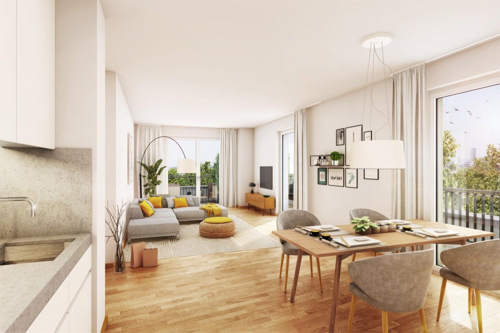 Image new build property linden.park, condominiums, Munich, Milbertshofen Am Hart