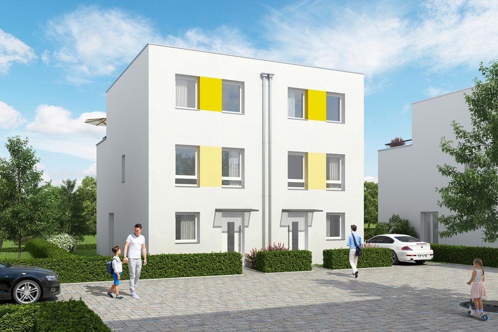 Image new build property houses LEBEN IM Goldenen GRUND Hünfelden / Limburg-Weilburg / Frankfurt / Hesse 