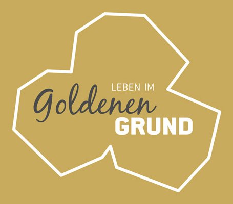 Logo image new build property houses LEBEN IM Goldenen GRUND Hünfelden / Limburg-Weilburg / Frankfurt / Hesse