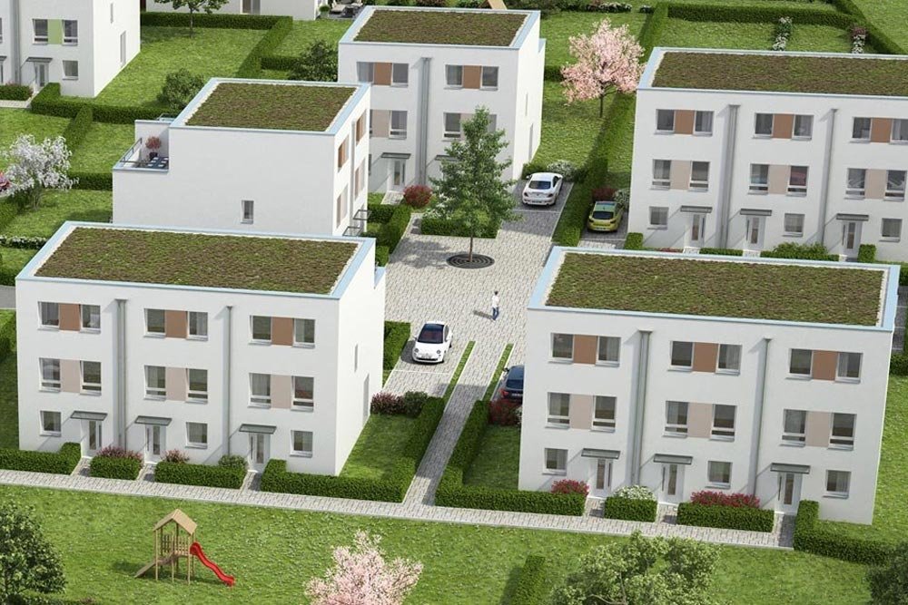 Image new build property houses LEBEN IM Goldenen GRUND Hünfelden / Limburg-Weilburg / Frankfurt / Hesse 