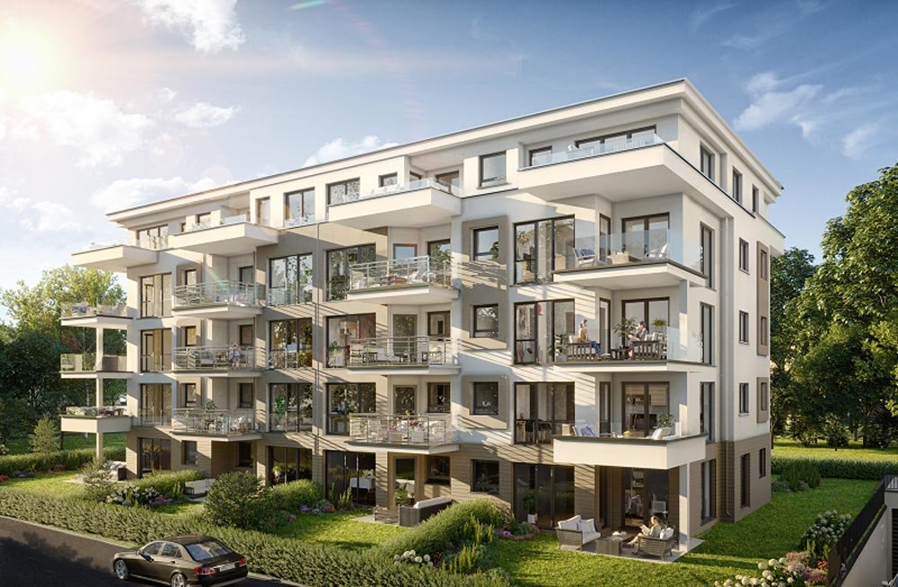 Image new build property condominiums Carl-Bender-Straße 1 und 3 Wiesbaden / Dotzheim / Hesse