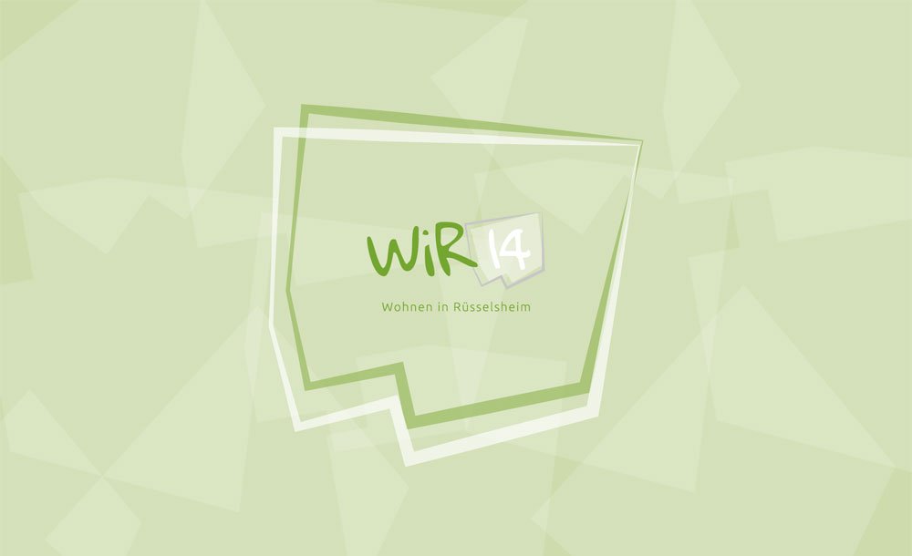 Logo image new build property WiR14 Rüsselsheim / Groß-Gerau / Darmstadt / Frankfurt / Rhine-Main region