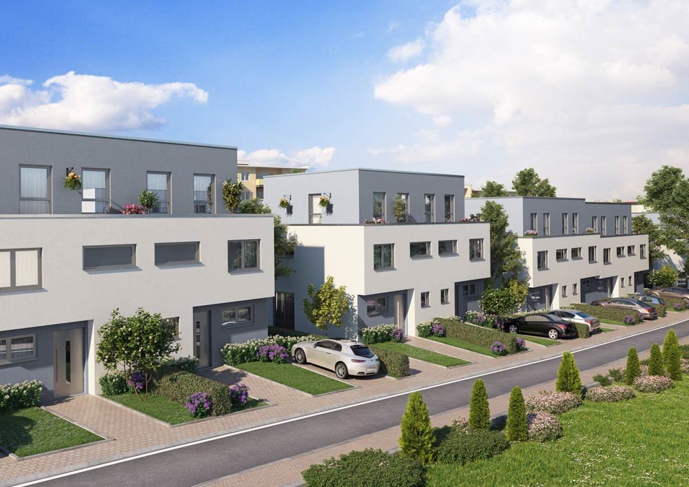 LohmannCarrée Bielefeld buy new build Terrace house