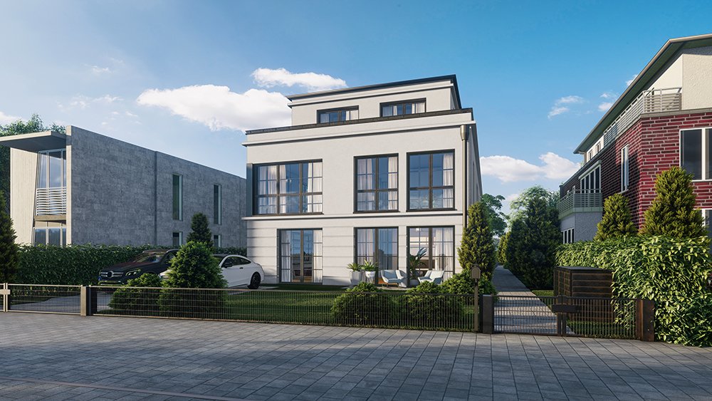 Image new build property CINCO - Wohnen am Brabandkanal Hamburg / Alsterdorf
