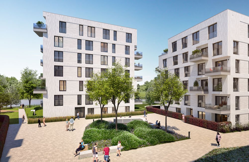 Image new build property PANDION ALBERTUSSEE Dusseldorf / Heerdt