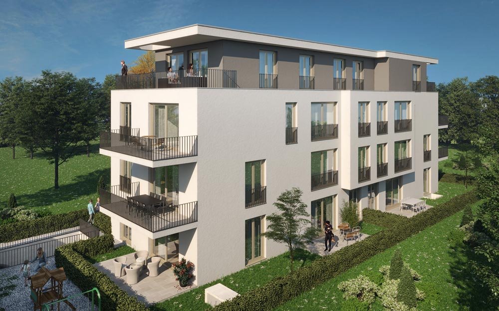Image new build project condominiums Teutonen-Gärten Frankfurt am Main / Unterliederbach
