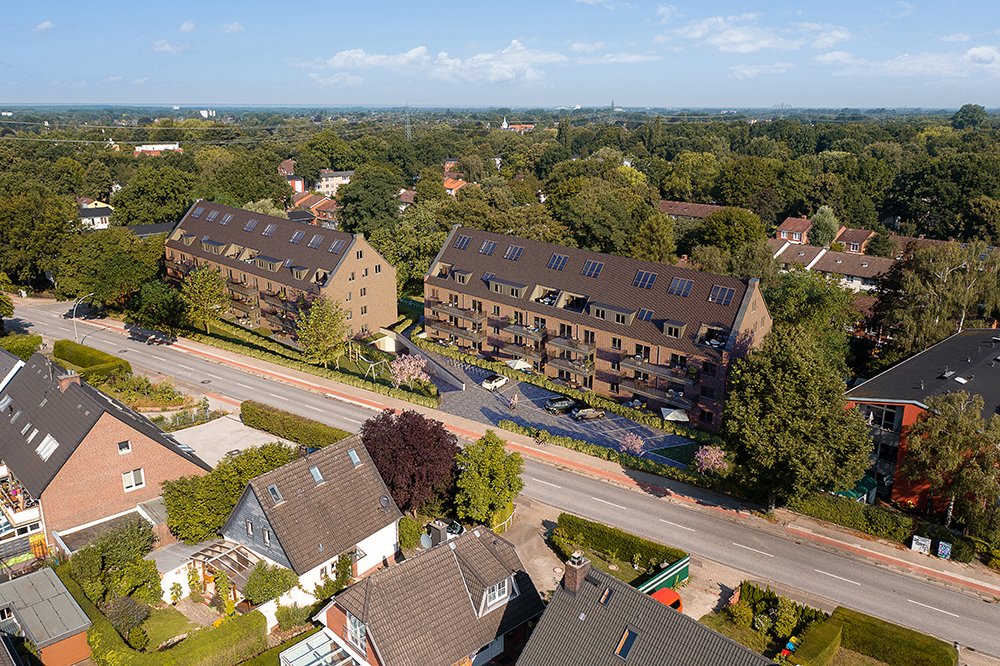 Image new build property Fahrenhuus Hamburg / Lurup