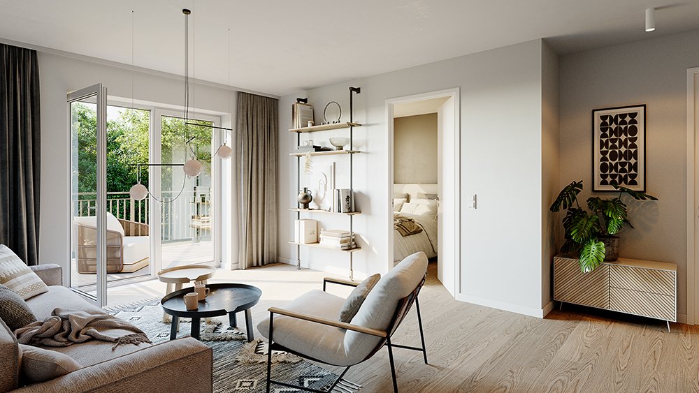 Image new build property Fahrenhuus Hamburg / Lurup