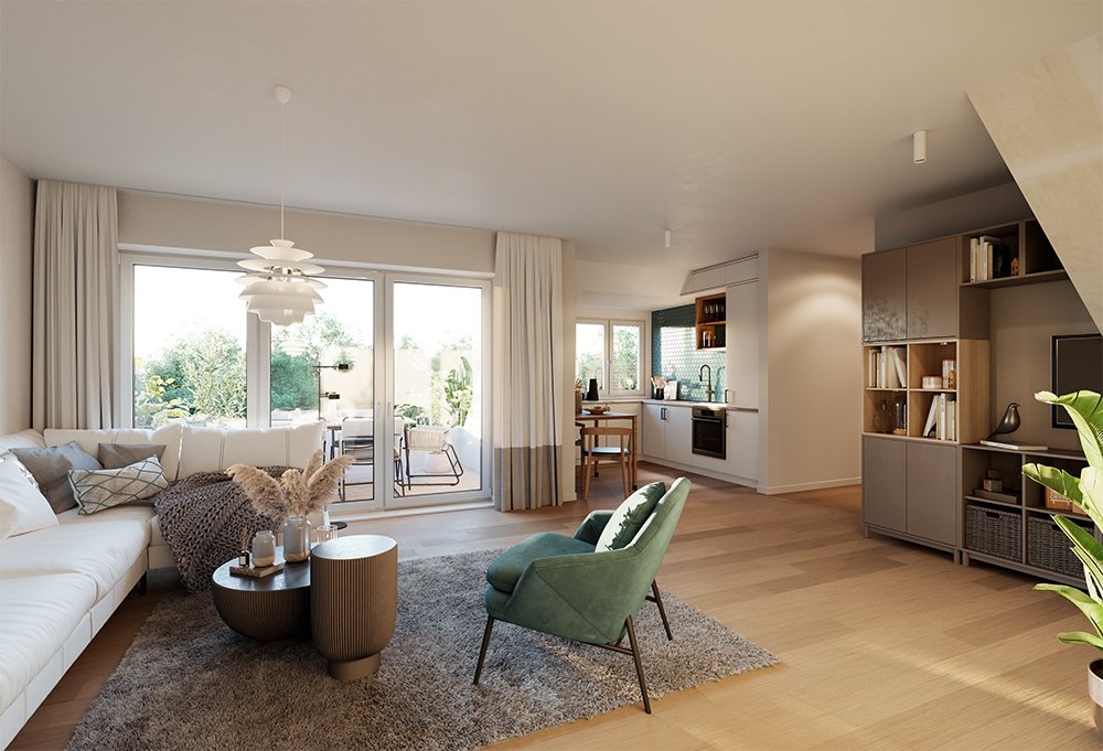 Image new build property Fahrenhuus Hamburg / Lurup