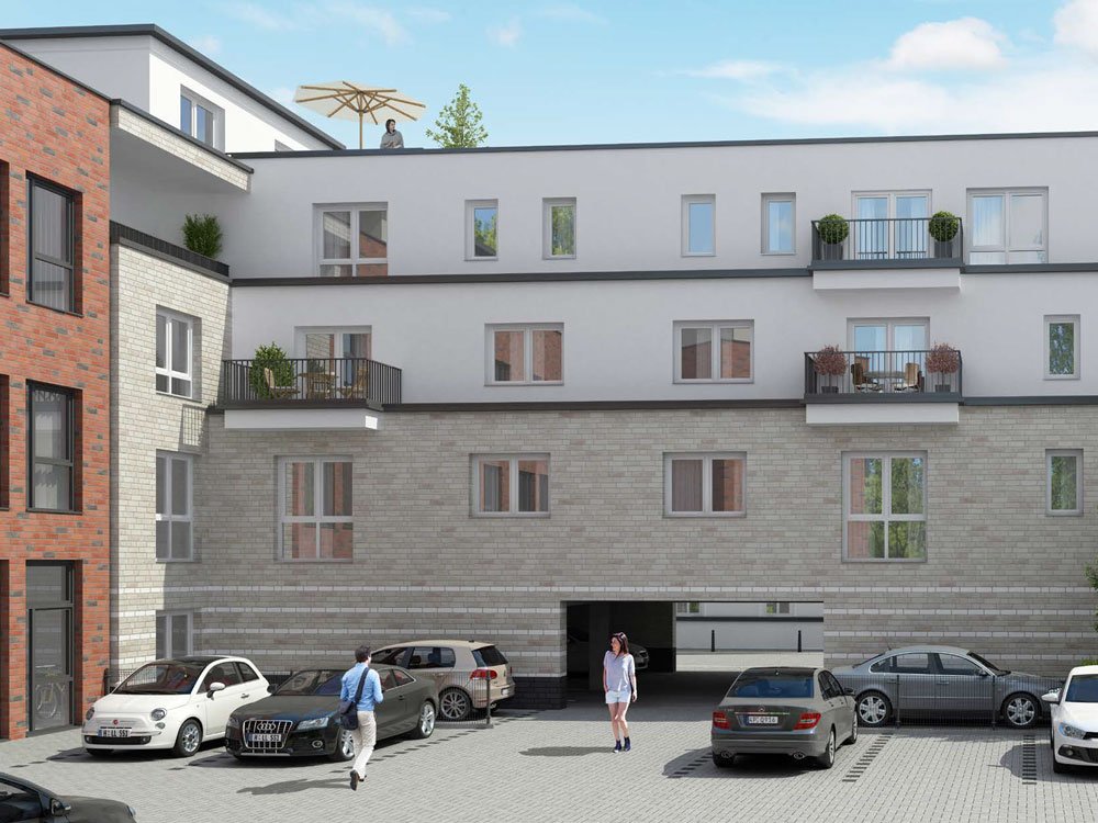 Image new build property Urban Living im Zentrum von Krefeld-Fischeln / North Rhine-Westphalia / Dusseldorf