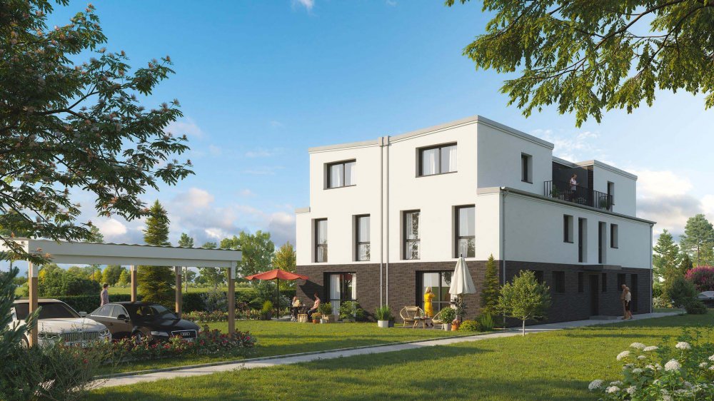 Image new build property Modern Living Quattro Hamburg / Eidelstedt