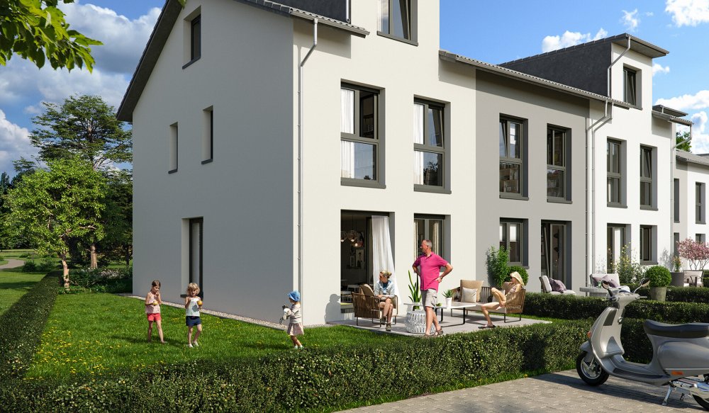 Image new build property Quittenknick Hasloh / Schleswig-Holstein / Hamburg