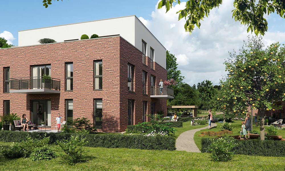 Image new build property Quittenknick Hasloh / Schleswig-Holstein / Hamburg