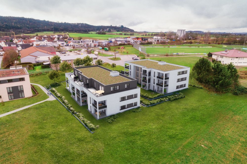 Image new build property condominium Bildäcker 6+8 Allmersbach im Tal / Baden-Württemberg / Stuttgart