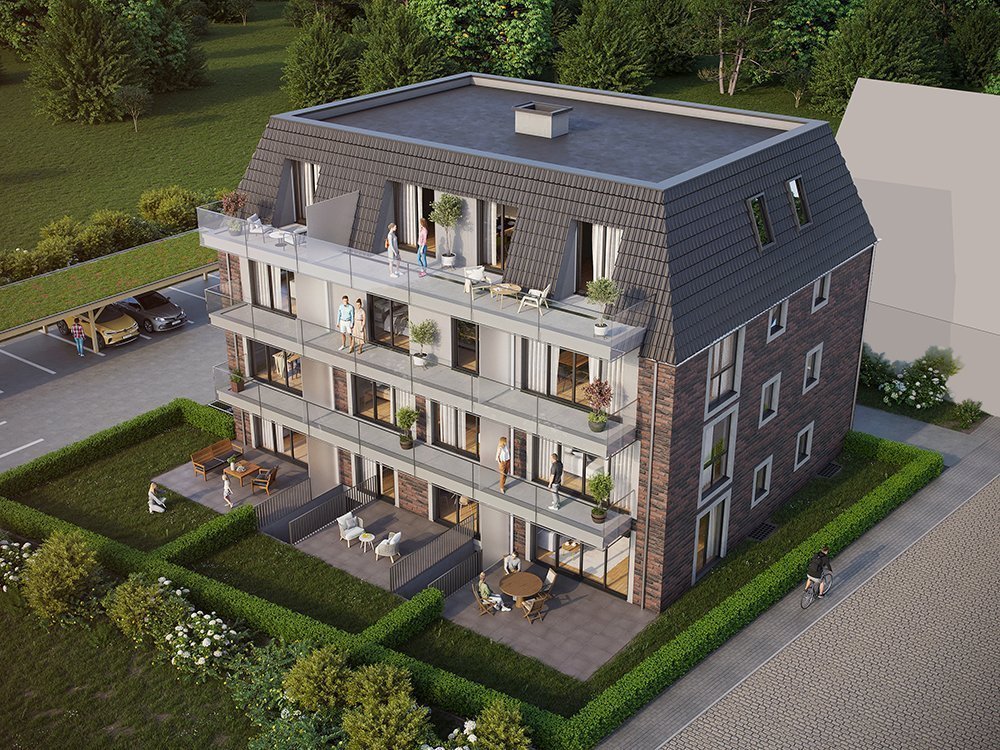 Image new build property Margarethenhof Elmshorn / Hamburg