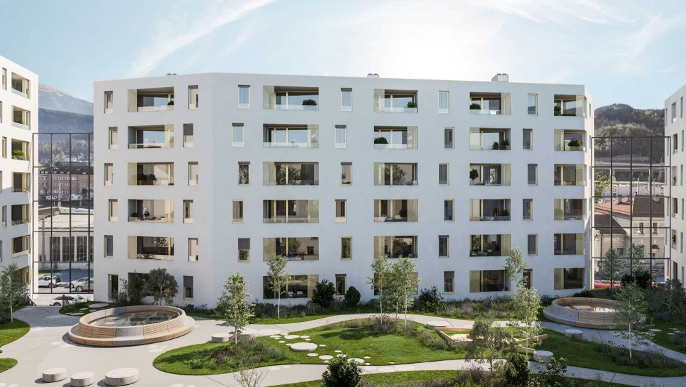 Das Stadt Carré Innsbruck buy new build Condominium