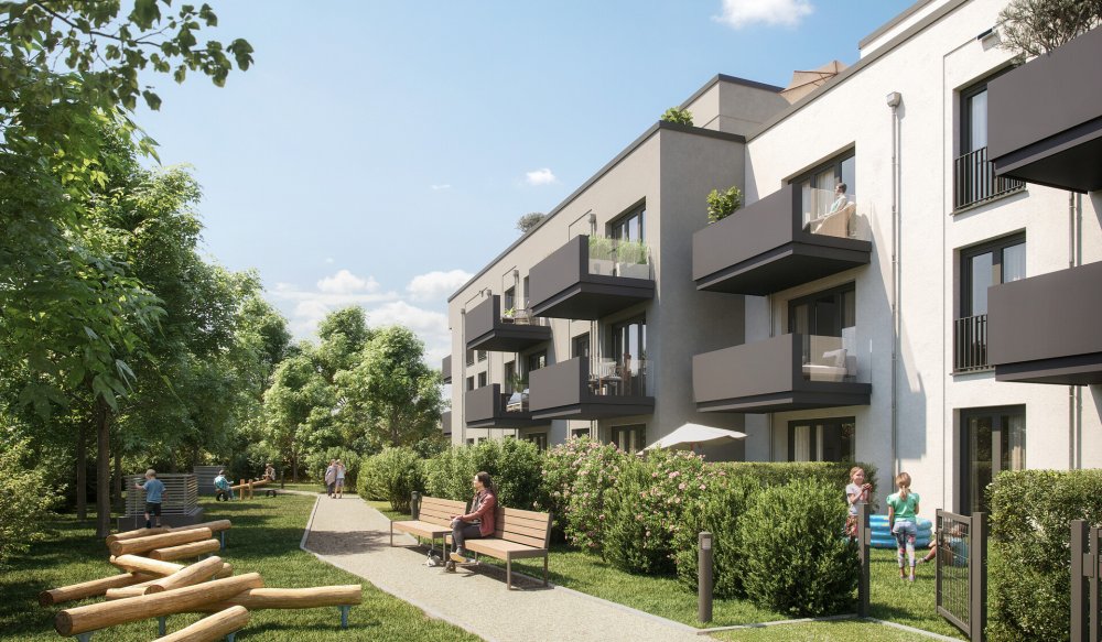 Image new build property Sandbachquartier Hilden / Dusseldorf