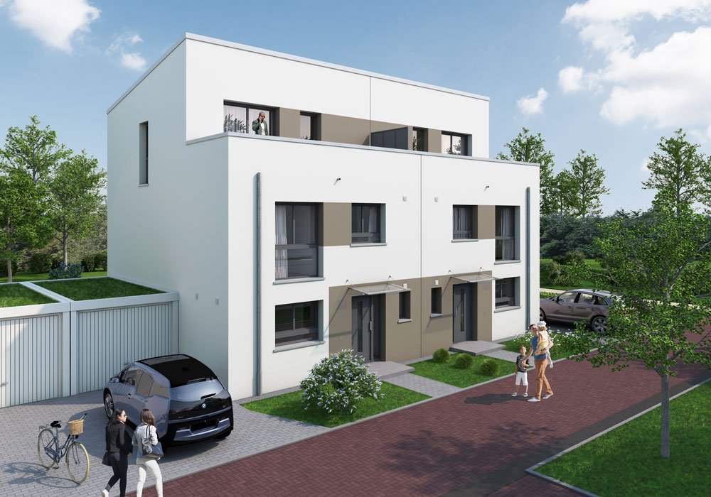 Image new build property houses HOMeBERG Duisburg / Homberg/Ruhrort/Baerl