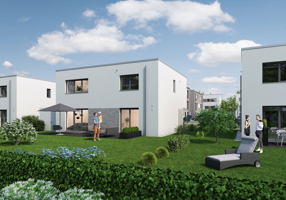 Image new build property houses HOMeBERG Duisburg / Homberg/Ruhrort/Baerl