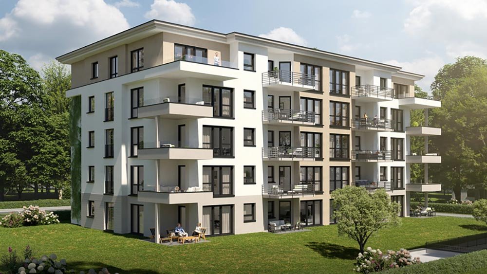 Picture of new condominiums in Carl-Bender-Strasse Wiesbaden