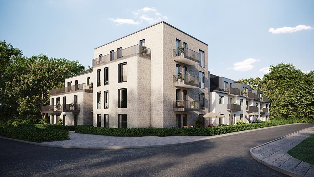 Image new build property condominiums Tönninger Duo NEUBAU Hamburg / Osdorf